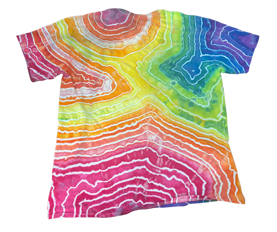 Rainbow Geode Tie Dye Shirt