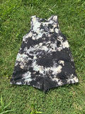 Decoloured Thick Strap Romper