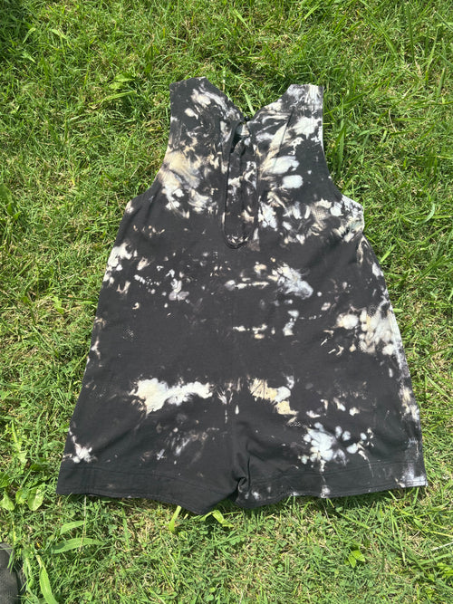 Decoloured Thick Strap Romper
