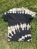 Short Sleeve Decoloured Spiral Tee