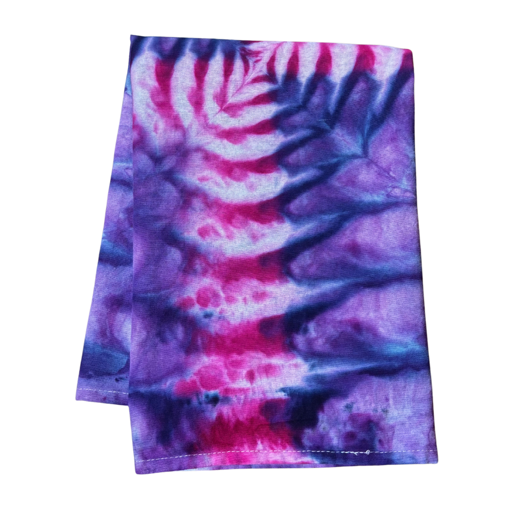 Custom Ice Dyed Kitchen Towel