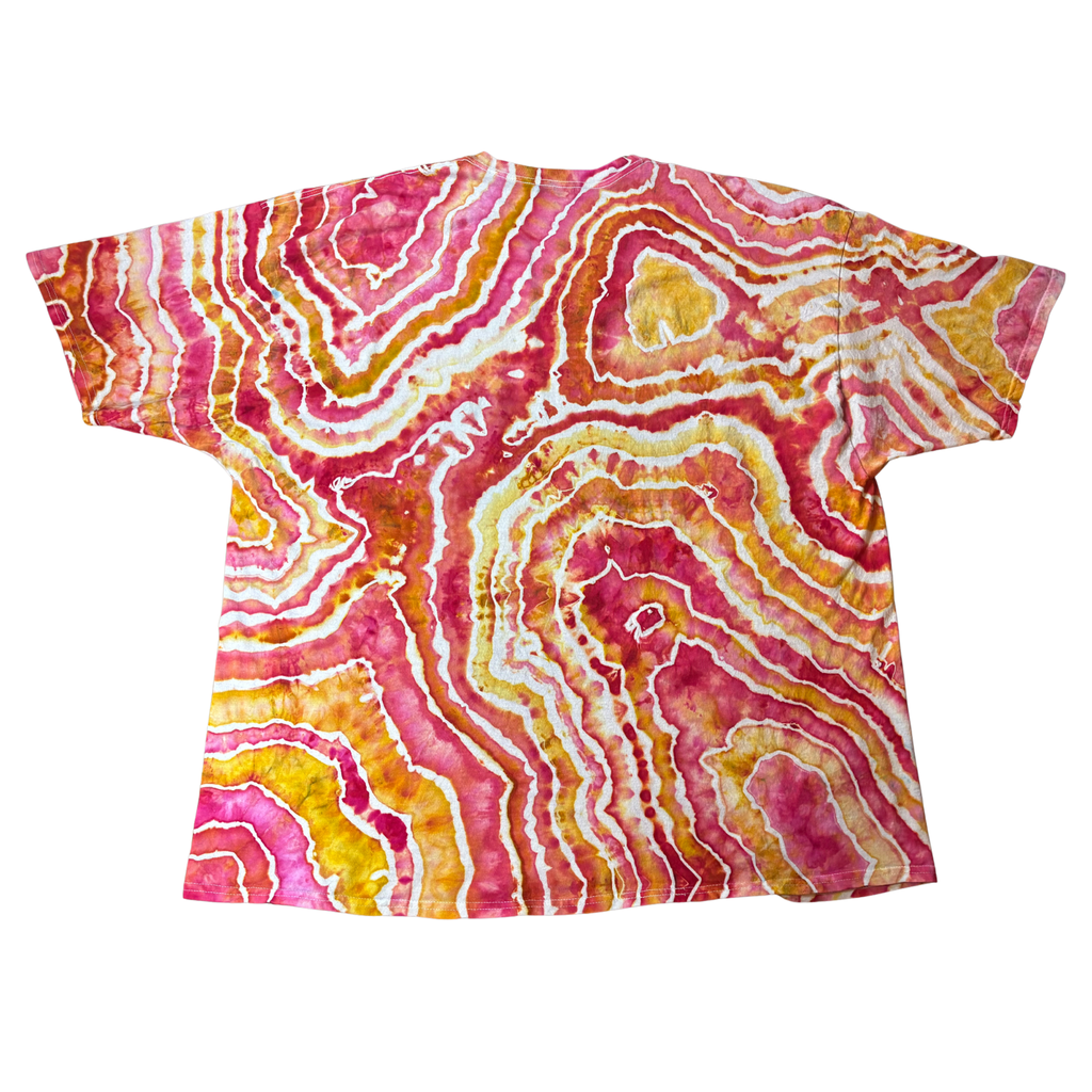 KC Red and Gold Geode