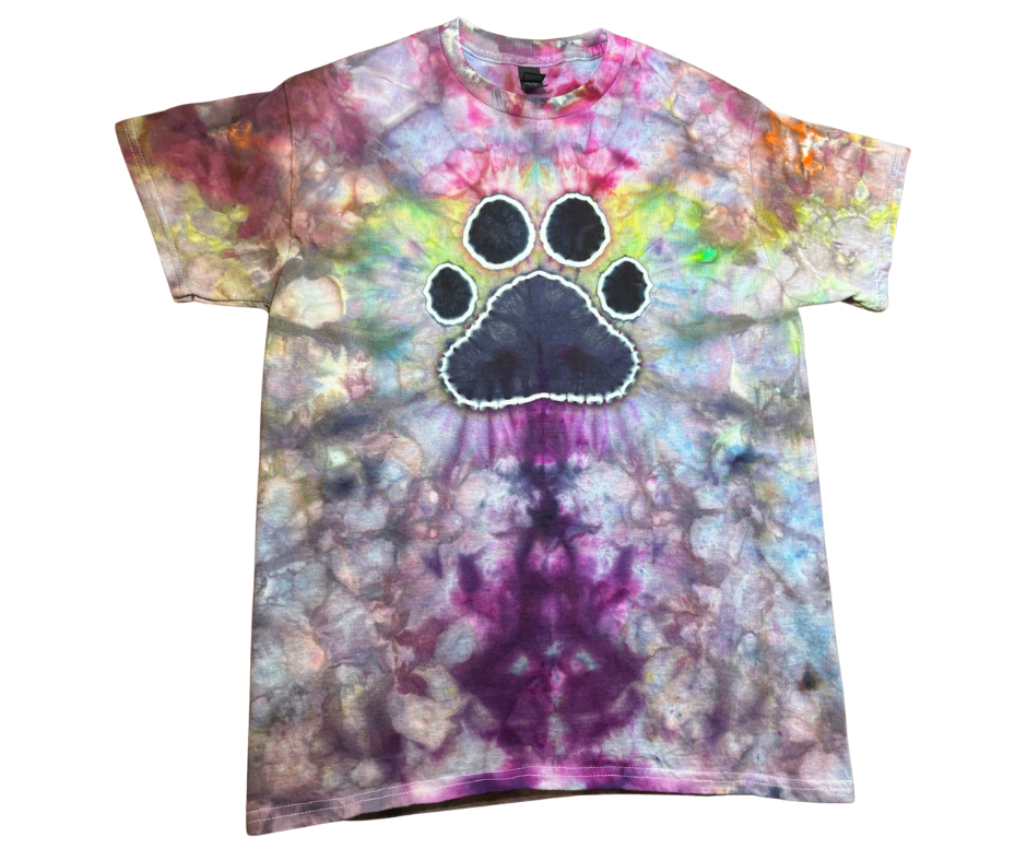Rainbow Pawprint Tee